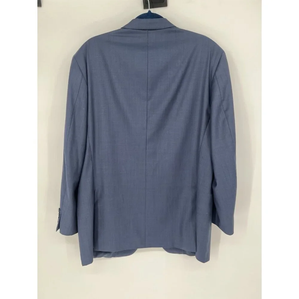 Peter Millar Blazer Men's 44R Single‎ Breasted Navy Blue 100% Wool Sport Coat
